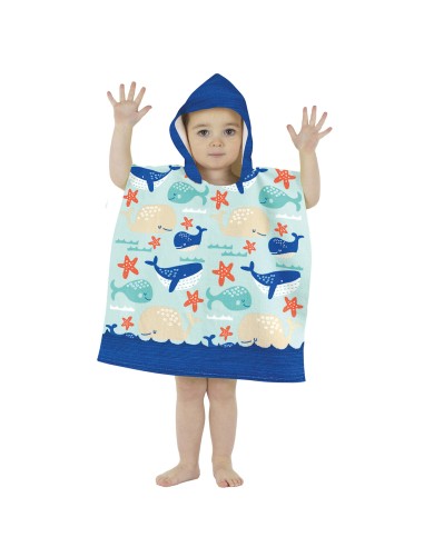 H-HL007-Peignoir pour la plage enfant
